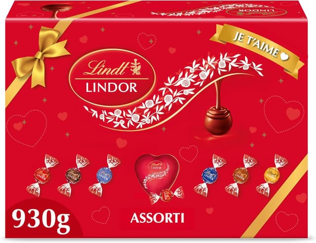 Imagen de Lindor Boîte Gifting 930g Je t’aime 🍫 en OfertitasTOP