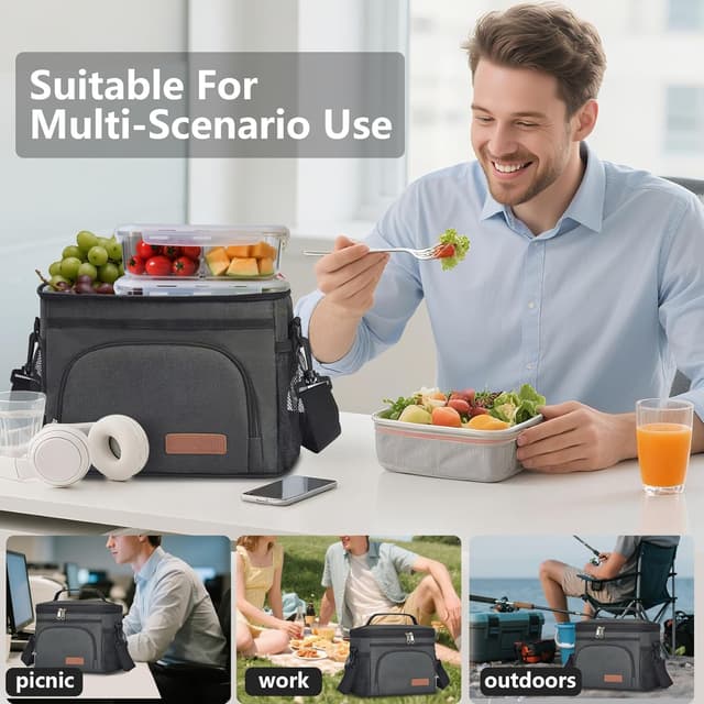 Detalle 2 de ExtraCharm Insulated Lunch Bag ⚡