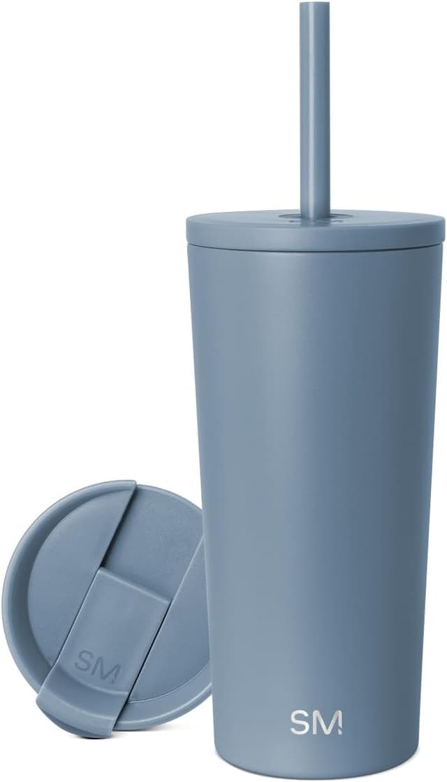 Detalle de 20oz Simple Modern tumbler with straw lid