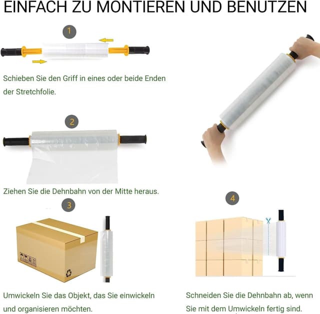 Thumbnail 2 de Stretchfolie mit Griffen 38,1 cm