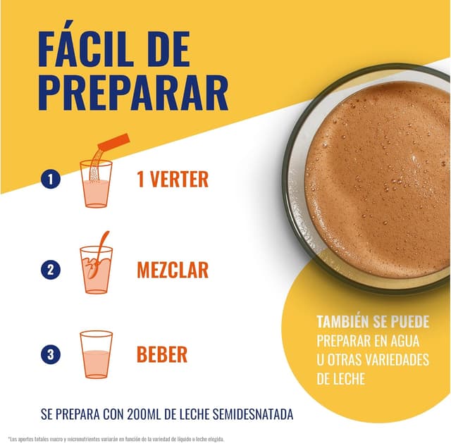 Thumbnail 7 de Meritene Fuerza y Vitalidad Fibra Chocolate 🍫 - 14 Sobres