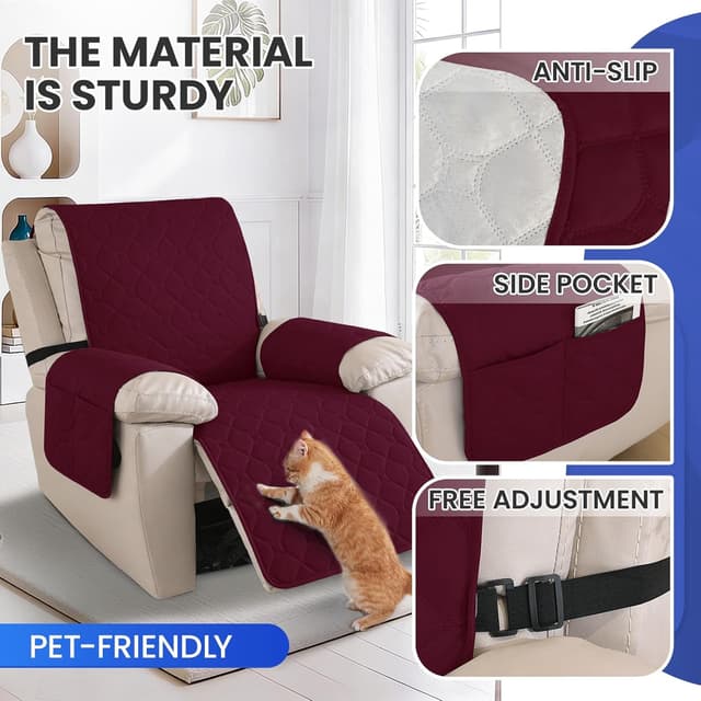 Detalle 1 de Ystyle copripoltrona relax elettrica 1 posto