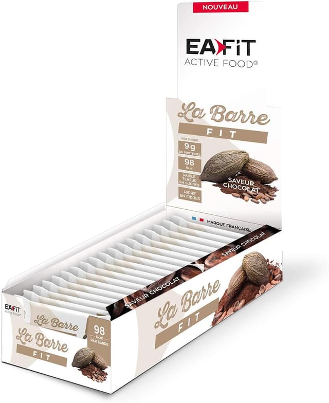 Detalle de EAFIT La Bar Bar Fit Chocolat 28 g
