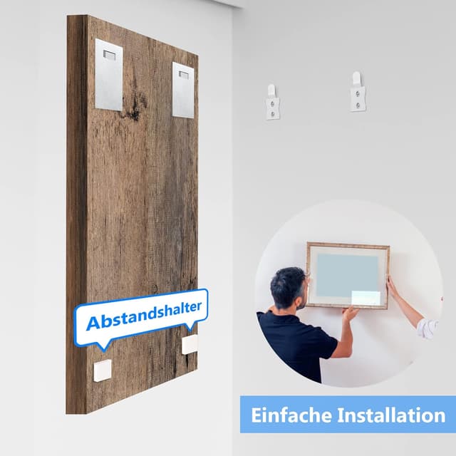 Detalle 2 de JAYZUUM Alu Dibond Bildaufhängung bis 8 kg