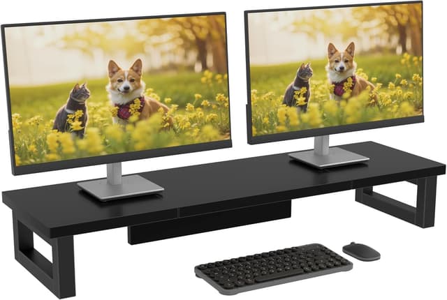 Detalle de OYRREU Bildschirmerhöhung 91x26 cm