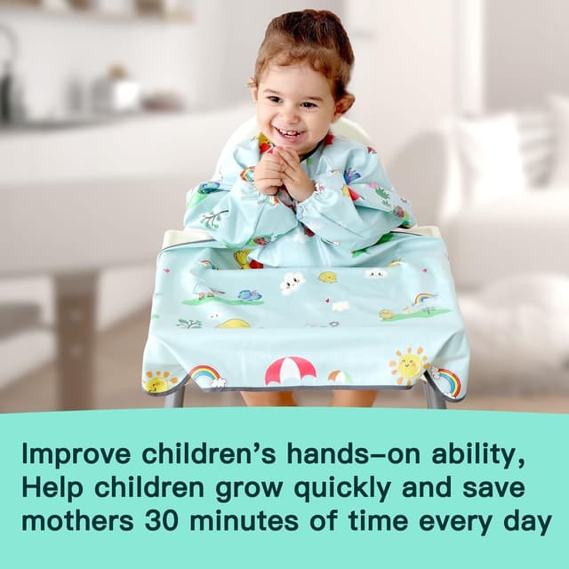 Detalle de PewinGo Weaning Bib waterproof 1 size