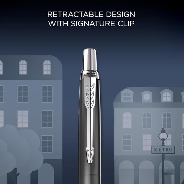 Detalle de Parker Jotter Penna a sfera edizione speciale Paris Grey, punta media ✒