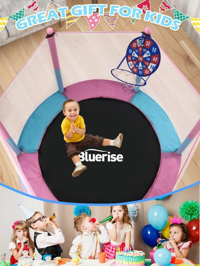 Thumbnail 5 de BLUERISE 55IN Toddler Trampoline