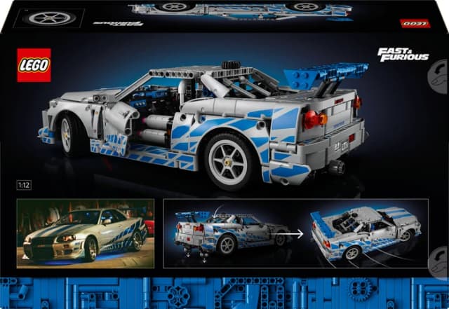 Thumbnail 6 de LEGO Technic 2 Fast 2 Furious Nissan Skyline GT-R (R34) Flitzer 42210