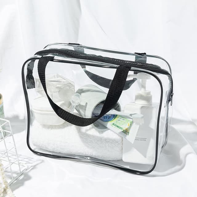 Thumbnail 5 de Clear Toiletry Bags 2pcs large clear makeup pouch