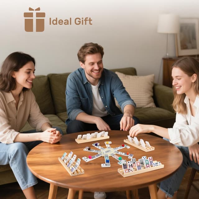 Detalle de Mexican Train Dominoes Set Double 12