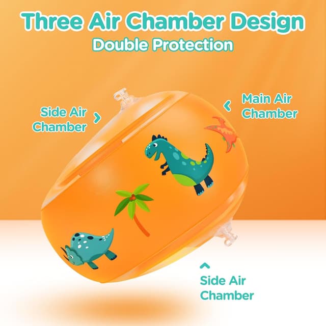 Detalle 2 de WEARXI Kids swimming arm bands, 7 cm