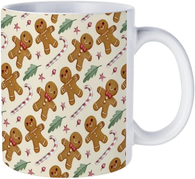Detalle de Christmas ceramic mug 11oz for coffee