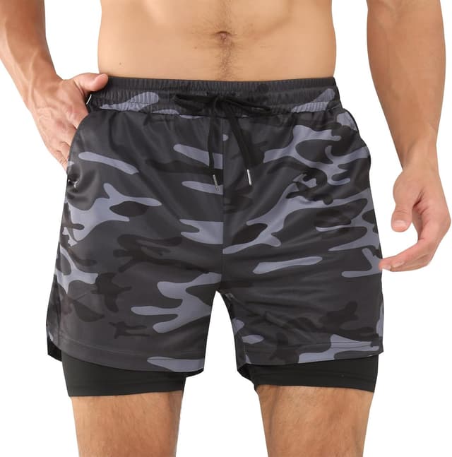 Thumbnail 3 de Comilaka Short 2 en 1 pour Homme Running