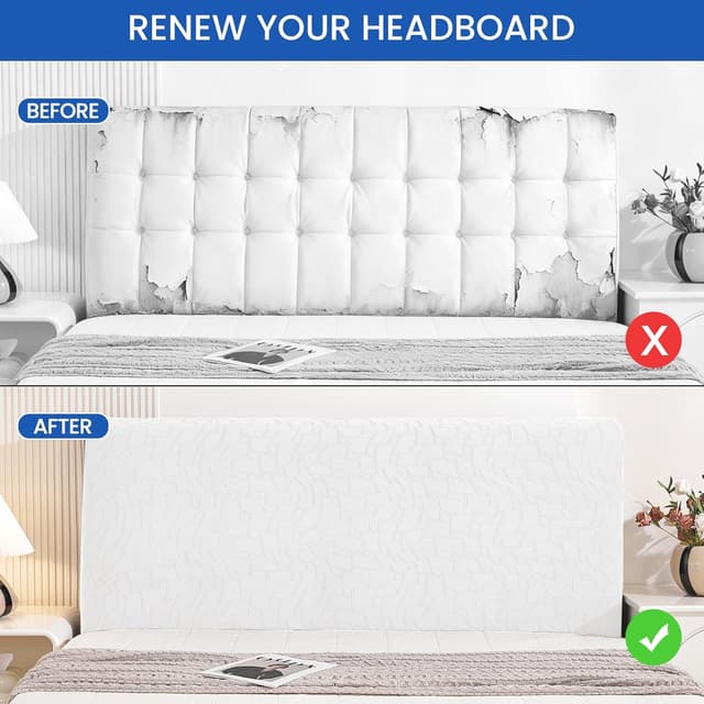 Thumbnail 6 de Ystyle Copri Testiera Letto 90 cm Bianco Sporco