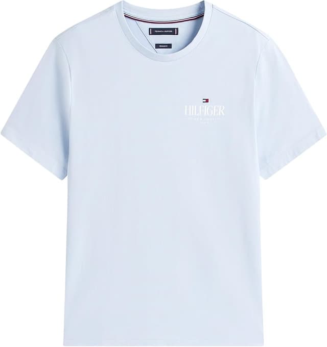 Detalle 2 de Tommy Hilfiger Stack tee M camiseta hombre azul