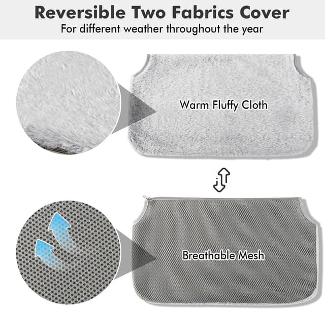 Thumbnail 6 de AMOSIJOY Cordless Cat Window Perch 30 lbs 🐱