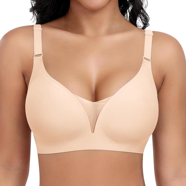 Detalle 2 de Jiuday BH Damen Ohne Bügel Push Up Nahtlos
