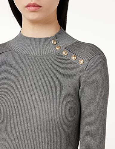 Thumbnail 2 de Morgan 192-MAVAO.N Suéter Mujer Gris Anthracite 😊