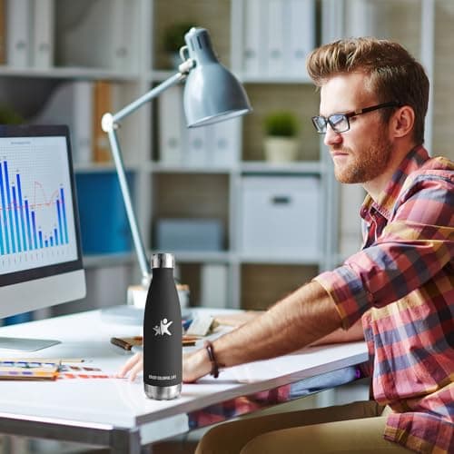 Detalle 2 de Botella térmica 500 ml A prueba de fugas para niños 🚰