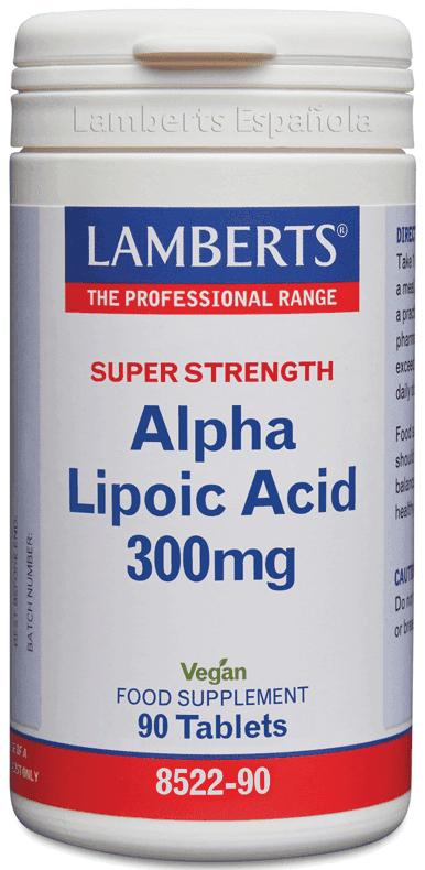 Imagen de Lamberts Ácido Alfa Lipoico 300 mg 90 tabletas 💊 en OfertitasTOP