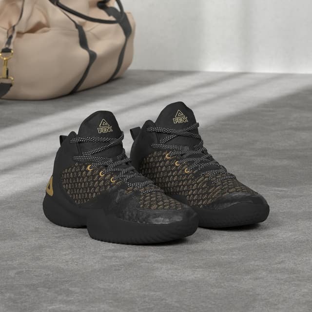 Detalle de PEAK High Top Basketball Shoes cushion Streetball