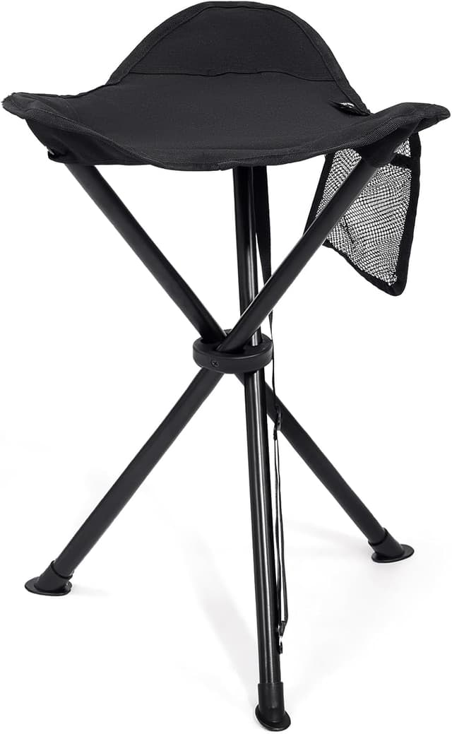 Thumbnail 6 de EVER ADVANCED Klapphocker faltbar (Dreibein) – ultraleicht für Camping, Angeln & Wandern, 53,3 cm hoch