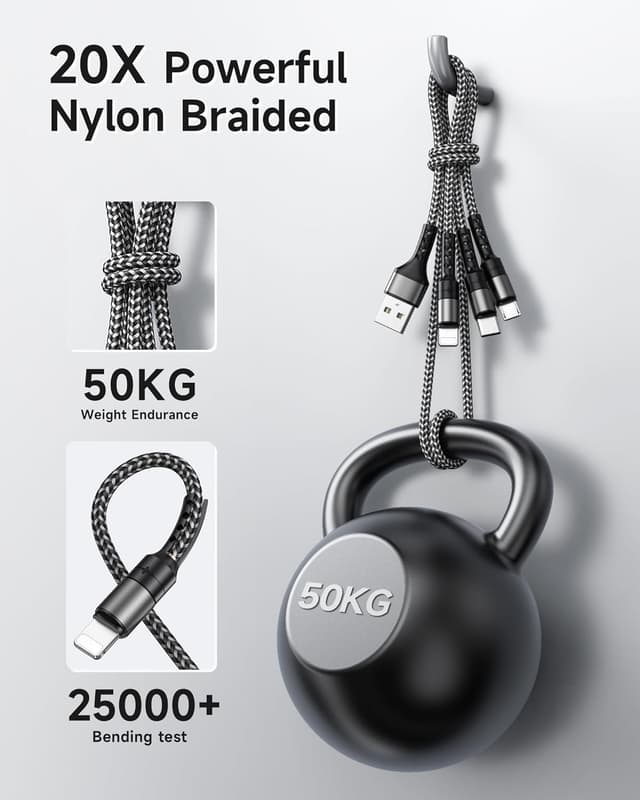 Thumbnail 5 de RAVIAD Multi USB Kabel 2 m 🔌