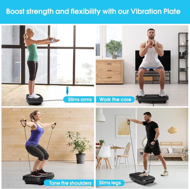 Thumbnail 5 de SoftGym Vibration Plate 204 kg Capacity