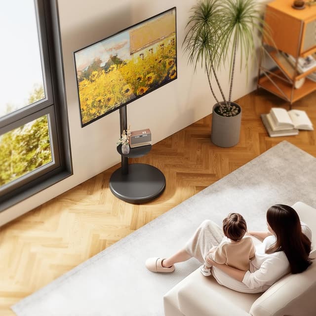 Thumbnail 5 de ECOTINY Height Adjustable TV Stand 37–86"