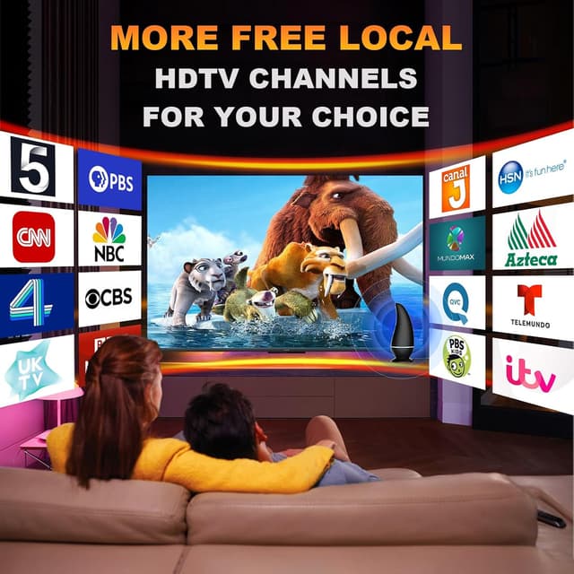 Thumbnail 2 de Indoor TV Aerial Long Range 4K TV Antenna