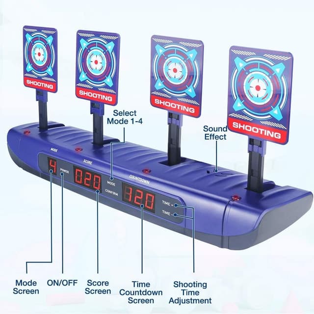 Thumbnail 4 de Nerf Objetivo de Efecto Sonido Inteligente