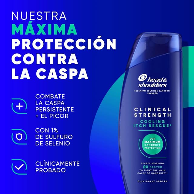 Detalle 2 de Head & Shoulders Cooling Itch Rescue anticaspa