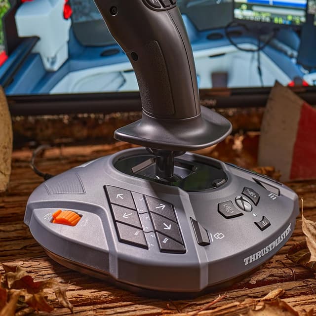 Detalle de Thrustmaster SimTask FarmStick : joystick multifonction pour l’agriculture sur Xbox et PC