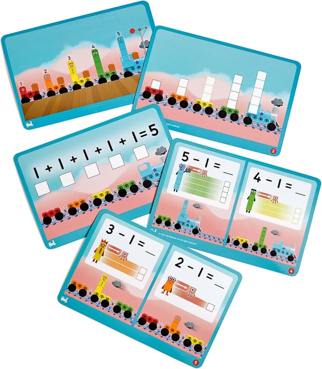 Detalle 1 de Numberblocks Express Train Set for maths