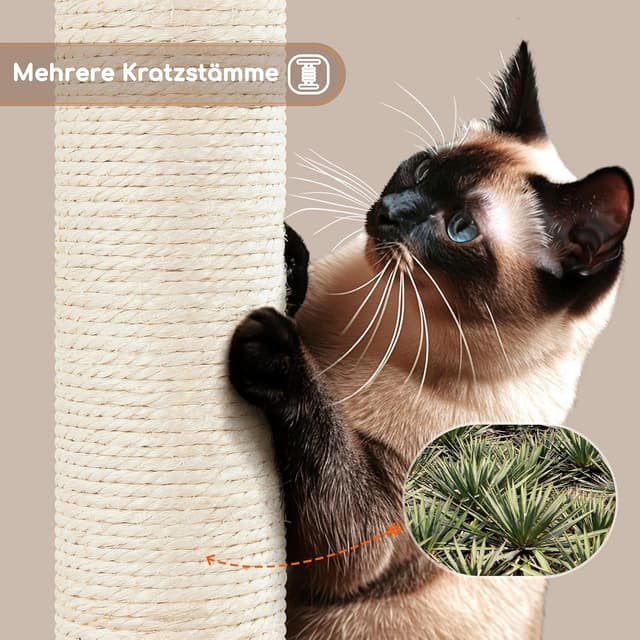 Thumbnail 6 de Kratzbaum Yaheetech, 107 cm für Katzen
