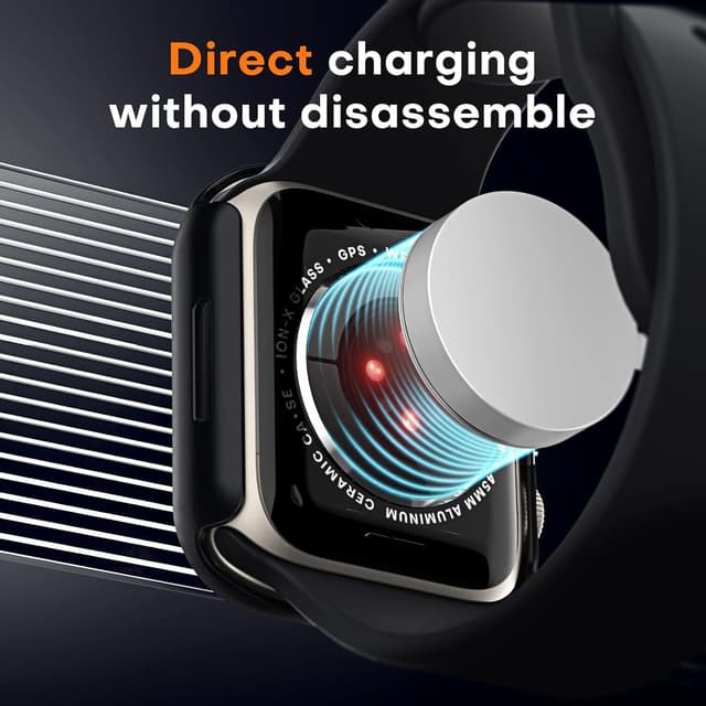 Detalle 2 de TOCOL 2 Pack HD Case for Apple Watch 45mm