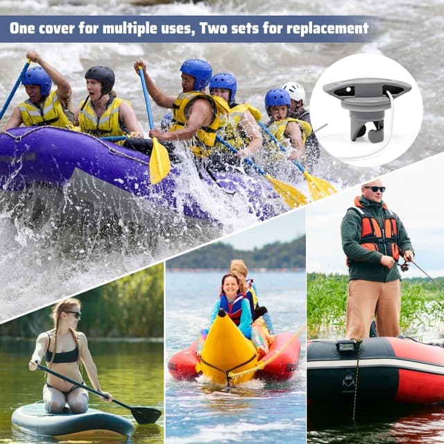 Thumbnail 6 de BUZIFU Ventildeckel 2 Stück Universell