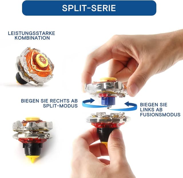 Thumbnail 3 de Infinity Nado Peonza Serie Split Peonza de Batalla