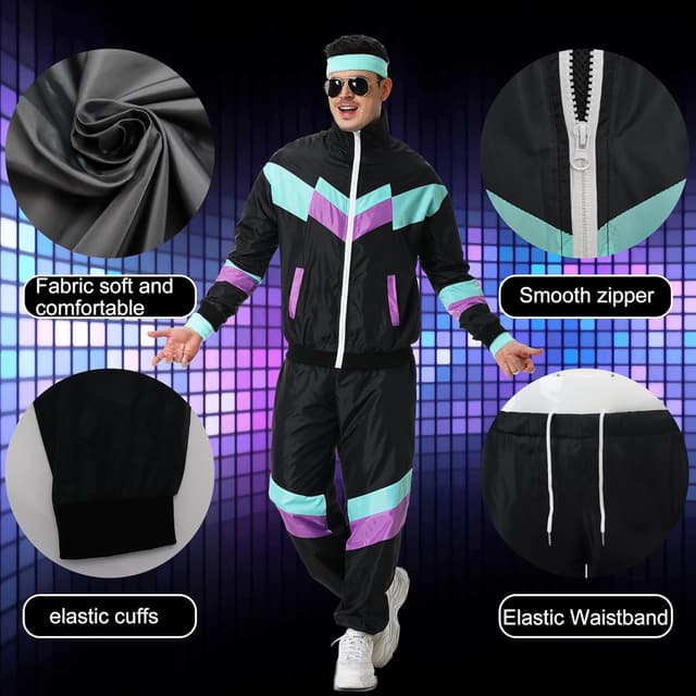 Thumbnail 3 de KUKIKUKI 80er Tracksuit Unisex 1 Set