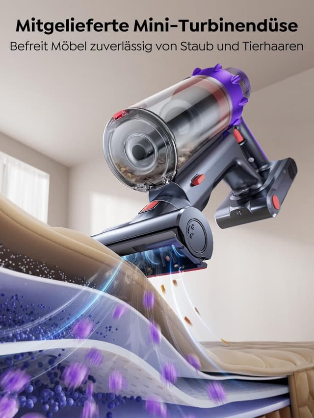 Detalle de SMOTURE VAC02 50.000 Pa Akku Staubsauger