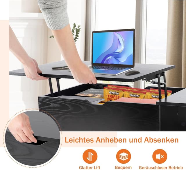 Thumbnail 4 de Sweetcrispy Couchtisch, 100 x 50 cm