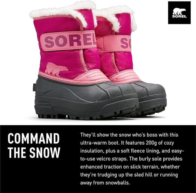 Detalle 2 de Sorel Snow Commander Boot botas 29 EU niño
