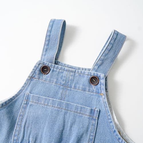 Thumbnail 2 de Miipat Salopette en denim pour fille đ·