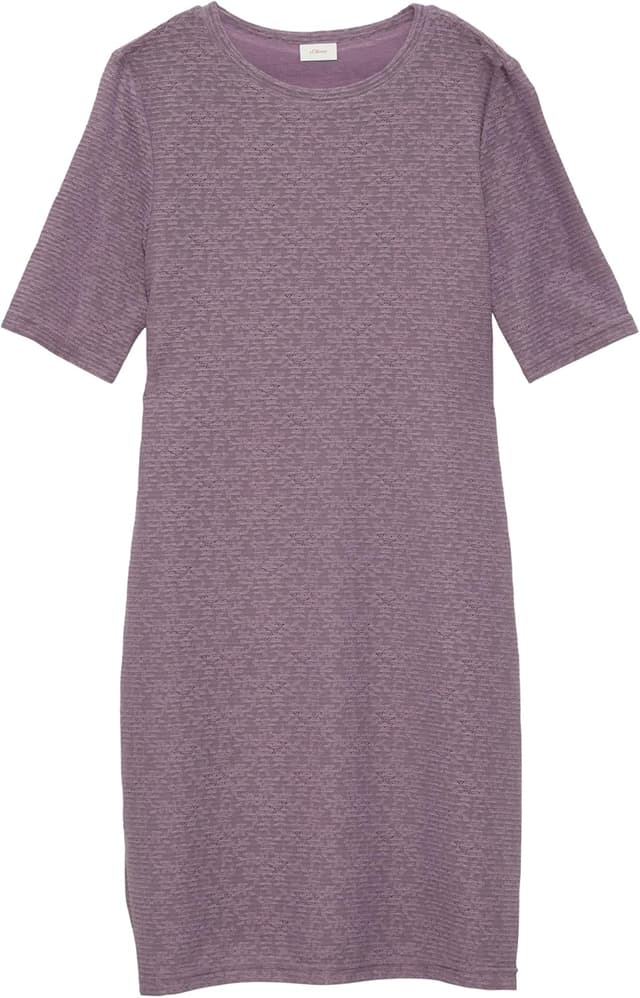 Detalle de s.Oliver Schmal geschnittenes Kleid aus elastischer Spitze mit Rundhalsausschnitt