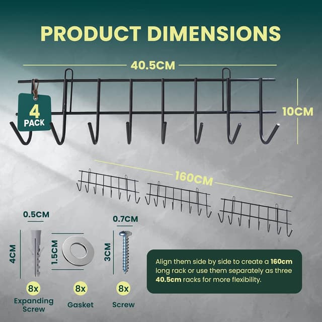 Thumbnail 1 de Green Haven Estante 160 cm para herramientas