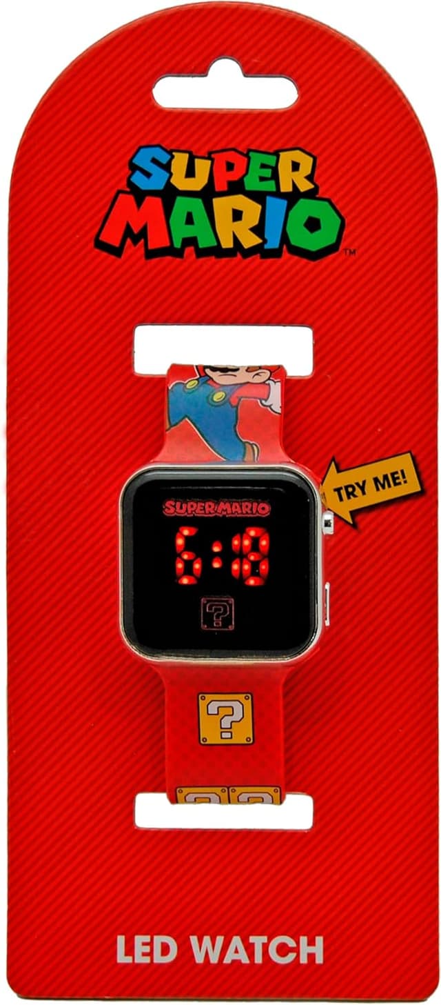 Detalle 2 de Kids Licensing Nintendo Super Mario Uhr GSM4107