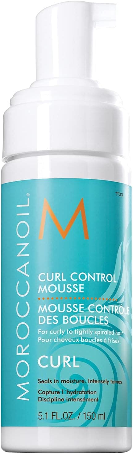 Detalle de Moroccanoil Mousse Modella Ricci leggera per ricci definiti e anti-crespo, 150 ml
