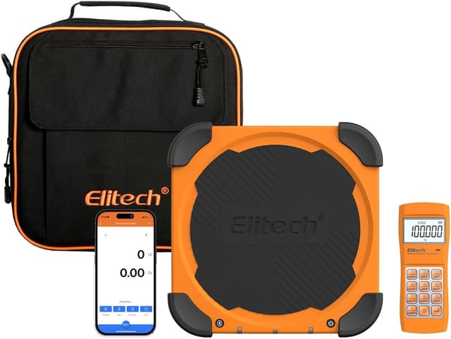 Imagen de Elitech LMC-210 220 lb Refrigerant Charging Scale en OfertitasTOP