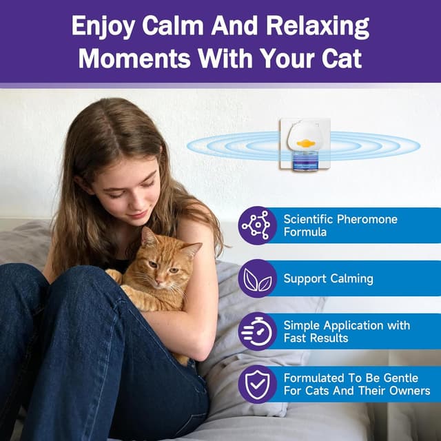 Thumbnail 6 de Banydoll 6 Cat Calming Diffuser Refills – cat pheromone refills for relaxation (6-month supply)